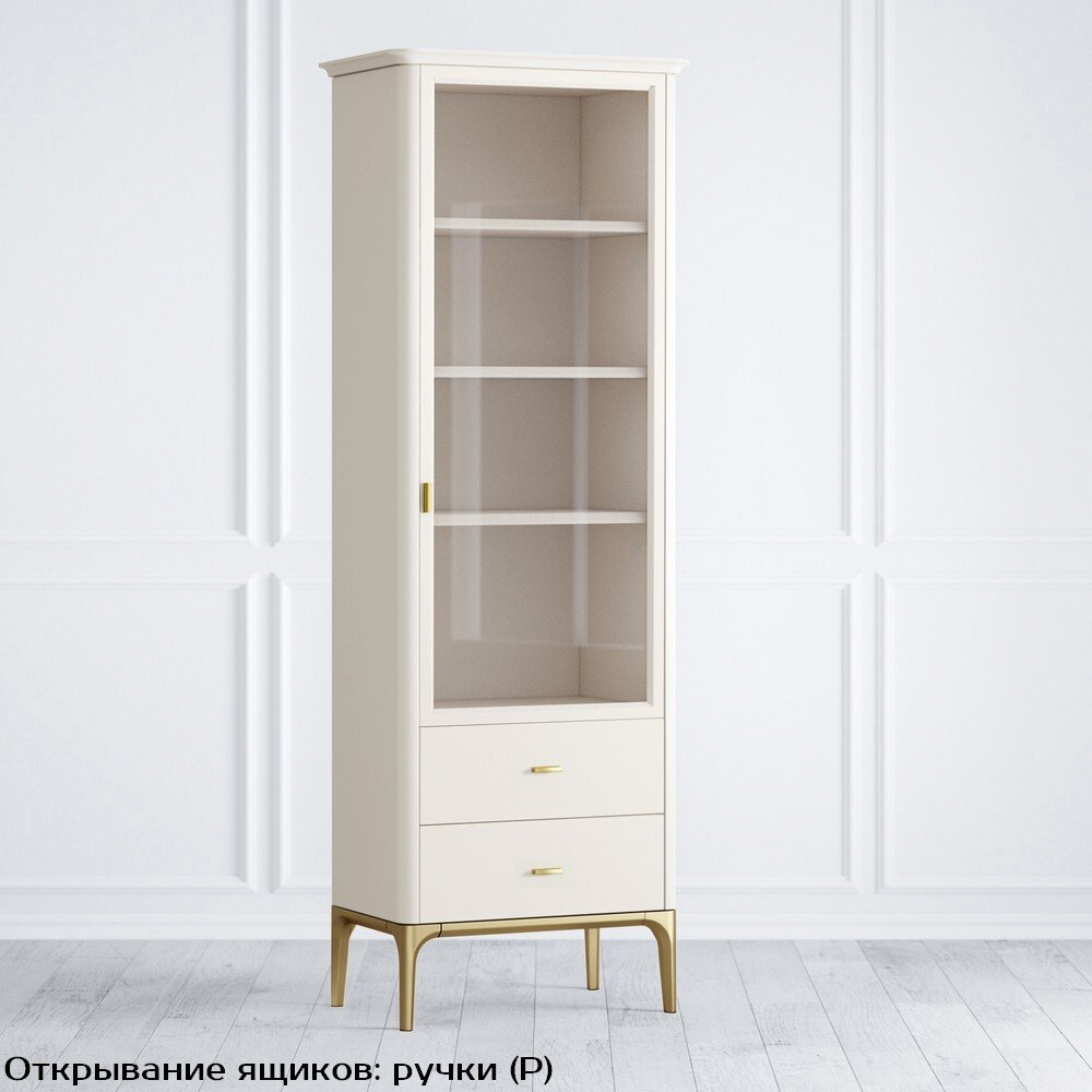 Шкаф книжный малый 2 ящика R фото 3