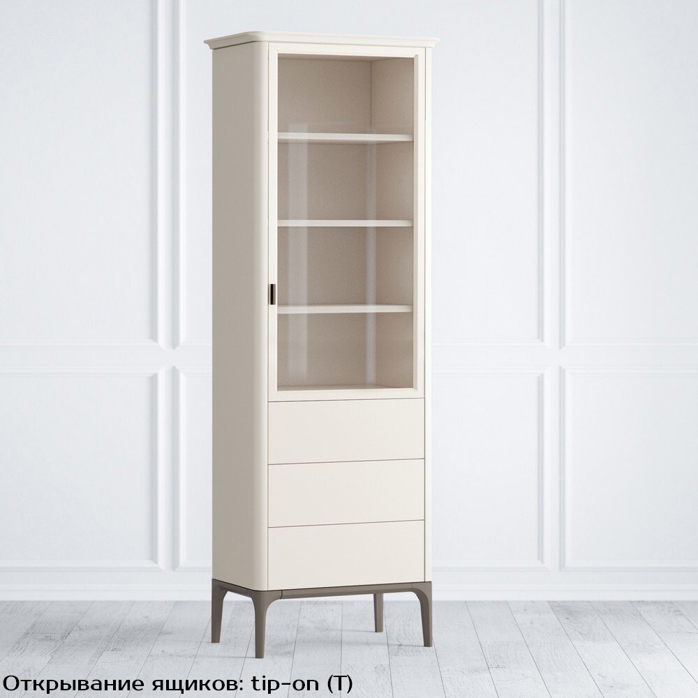 Шкаф книжный малый 3 ящика R фото 2