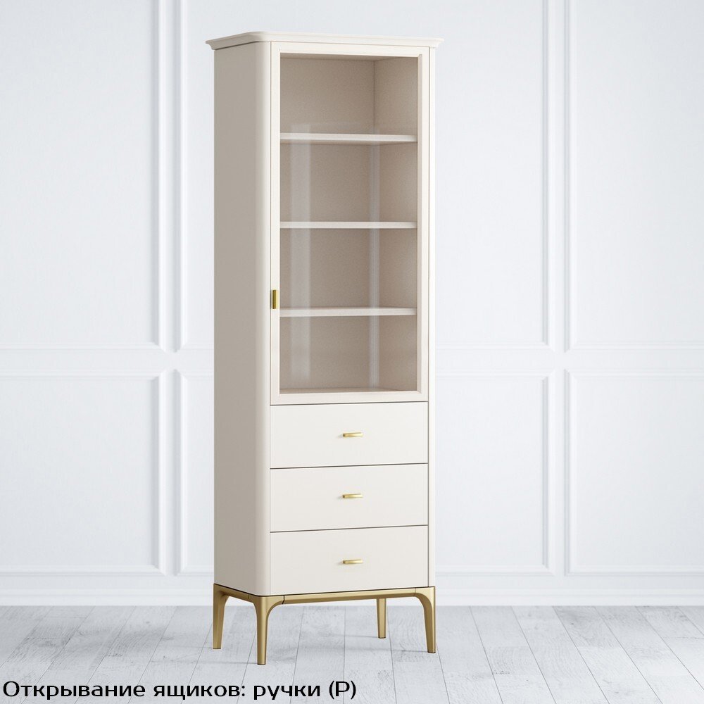 Шкаф книжный малый 3 ящика R фото 3