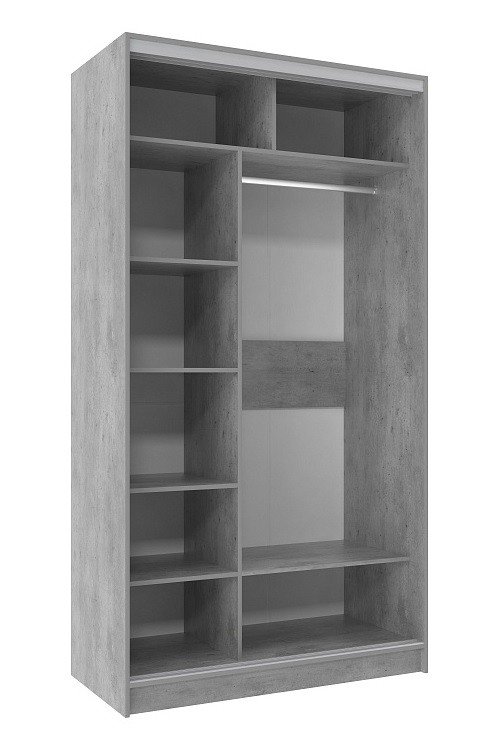 Шкаф-купе двухдверный 1200 Домашний Atelier светлый фото 2
