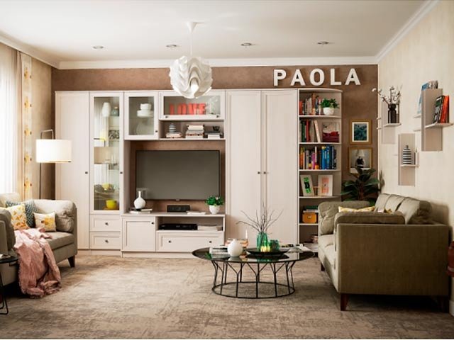 Шкаф угловой Paola 10 фото 4