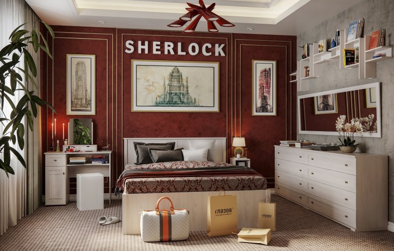 Шкаф угловой Sherlock 63 Стандарт (ясень анкор светлый) фото 3