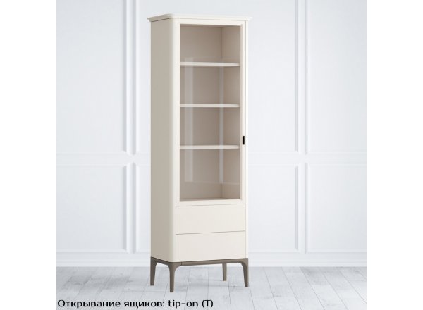 Шкаф книжный малый 2 ящика L