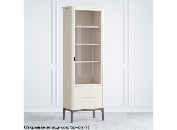 Шкаф книжный малый 2 ящика R