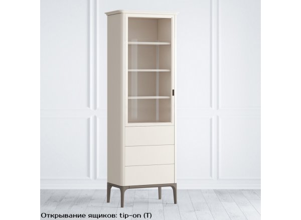 Шкаф книжный малый 3 ящика L