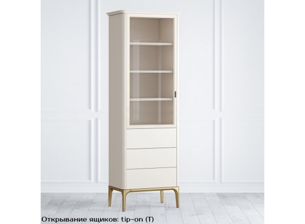 Шкаф книжный малый 3 ящика L