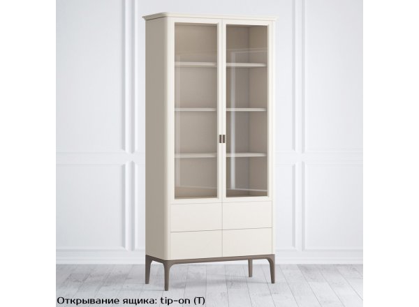 Шкаф книжный 4 ящика