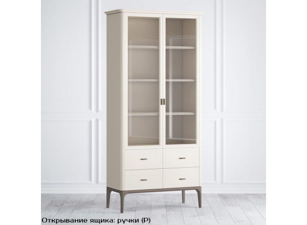 Шкаф книжный 4 ящика