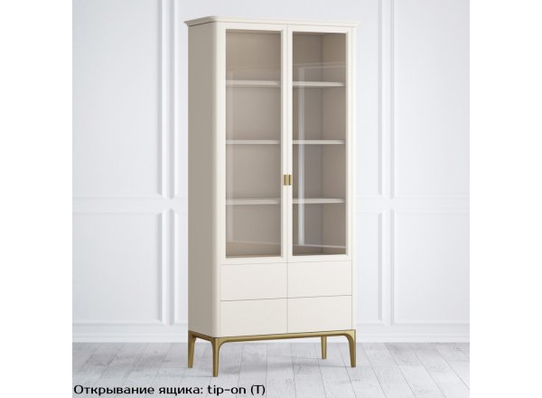 Шкаф книжный 4 ящика