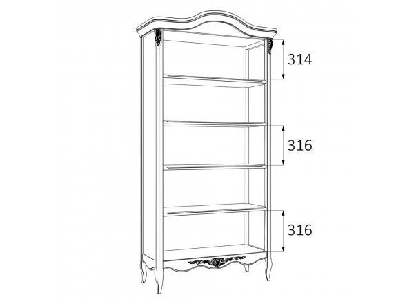 Книжный шкаф