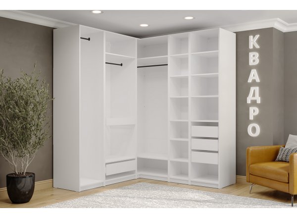 Гардеробная система Квадро. Комплект 8