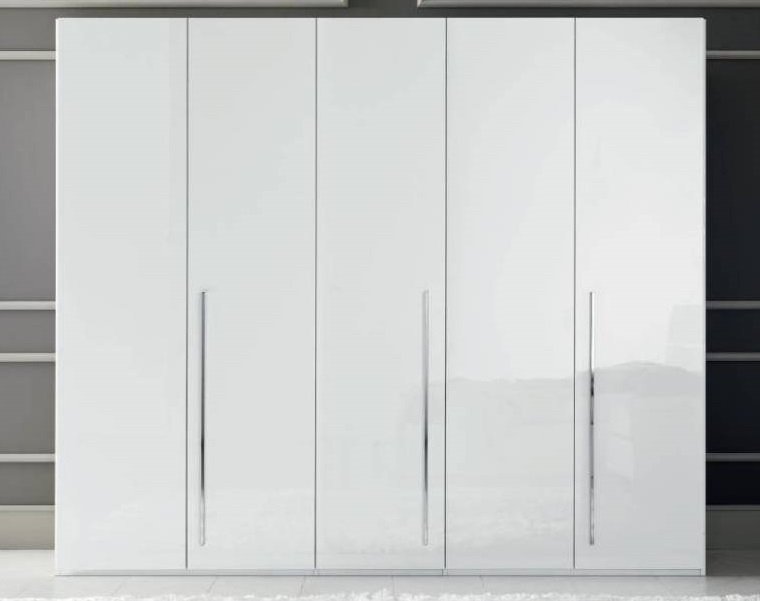 Шкаф DREAM White (шесть дверей)
