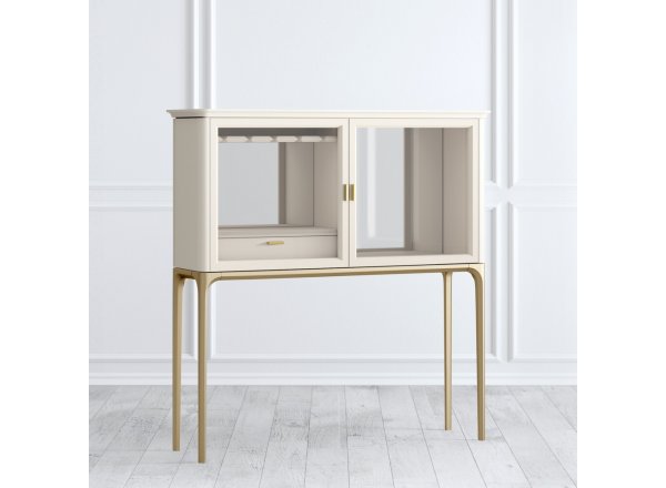 Мини винный шкаф Pr018BP-gold