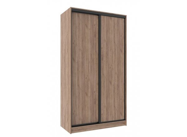 Шкаф-купе двухдверный 1200 Домашний Дуб табачный Craft