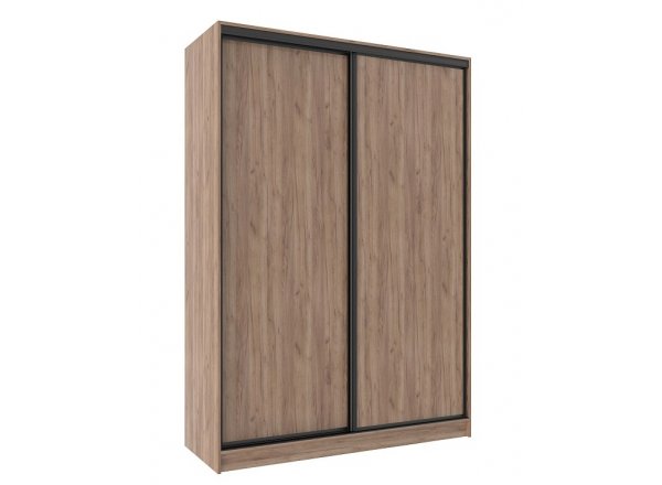 Шкаф-купе двухдверный 1600 Домашний Дуб табачный Craft