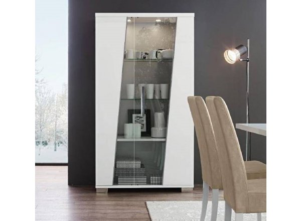 Витрина двудверная  LISA White Dining Room